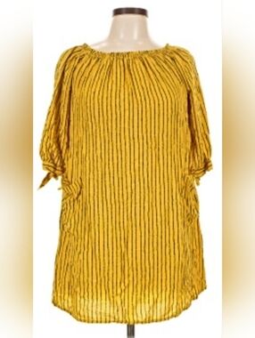 Seven Island Tunic Midi 100% Rayon Dress Women Plus Size 3X